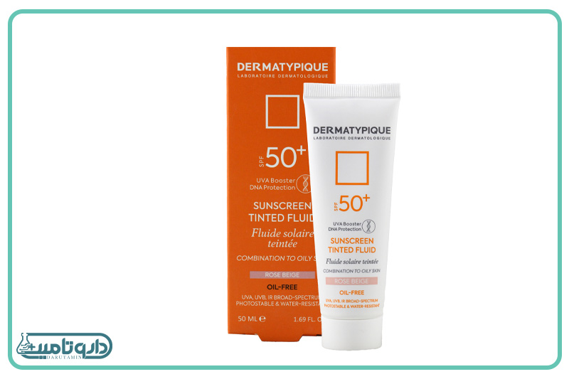 درماتیپیک فلوئید ضد آفتاب پوست چرب +SPF50